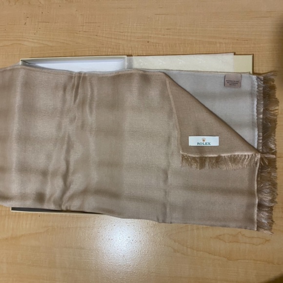 100% authentic Rolex cashmere scarf - Picture 2 of 4